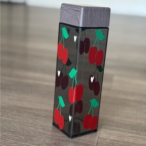 Custom Cherry Square Water Bottle | Cute & Retro